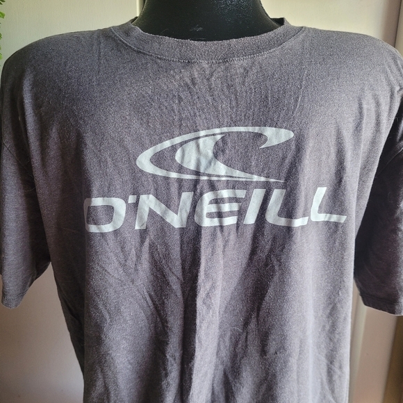 O'Neill Mens Grey Logo Front T Shirt L - Picture 2 of 5